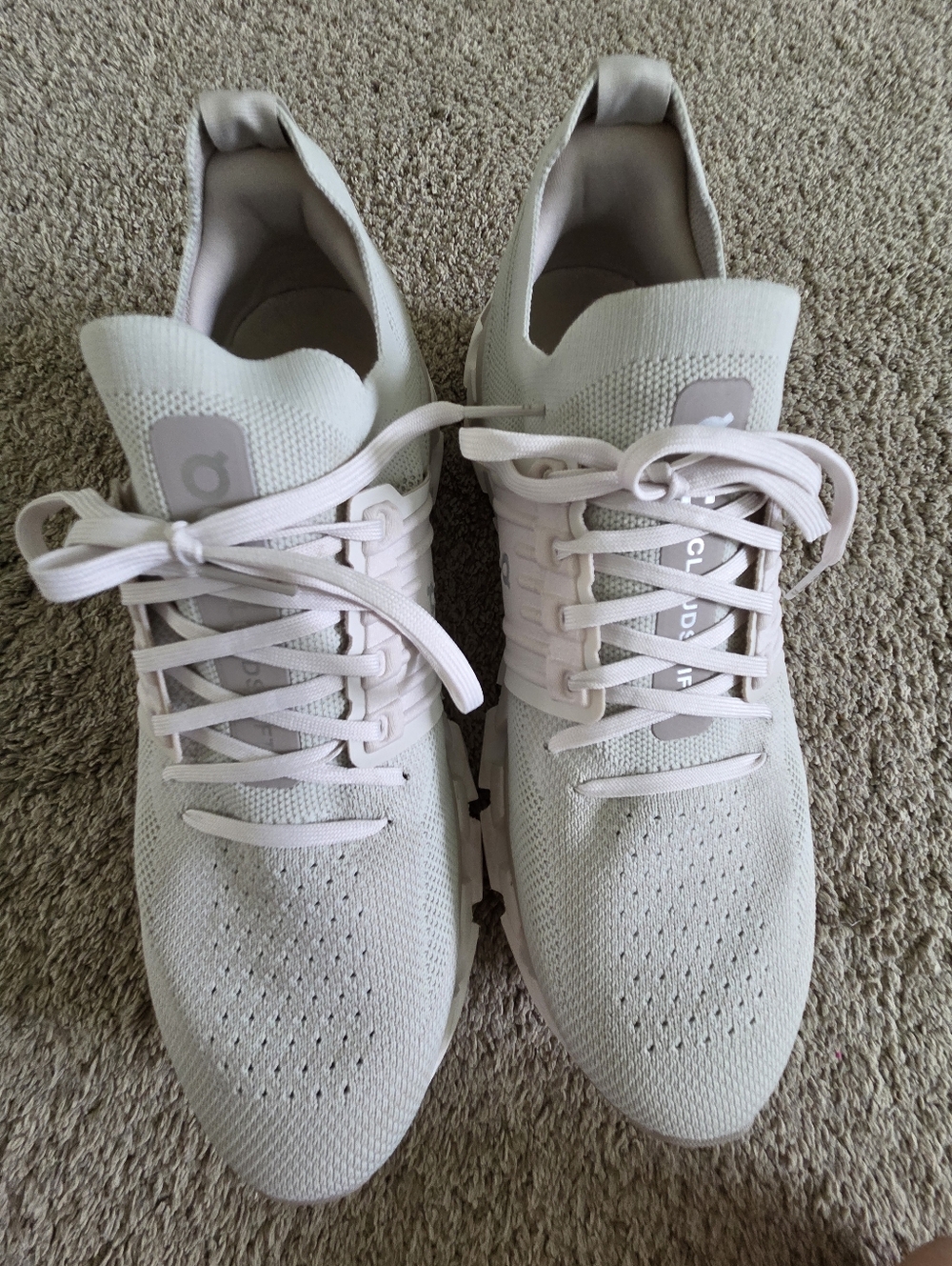 Women's ON Cloudswift 3 Pearl/ Fog Running/Walking Shoe Size 10.5 - Picture 5 of 8